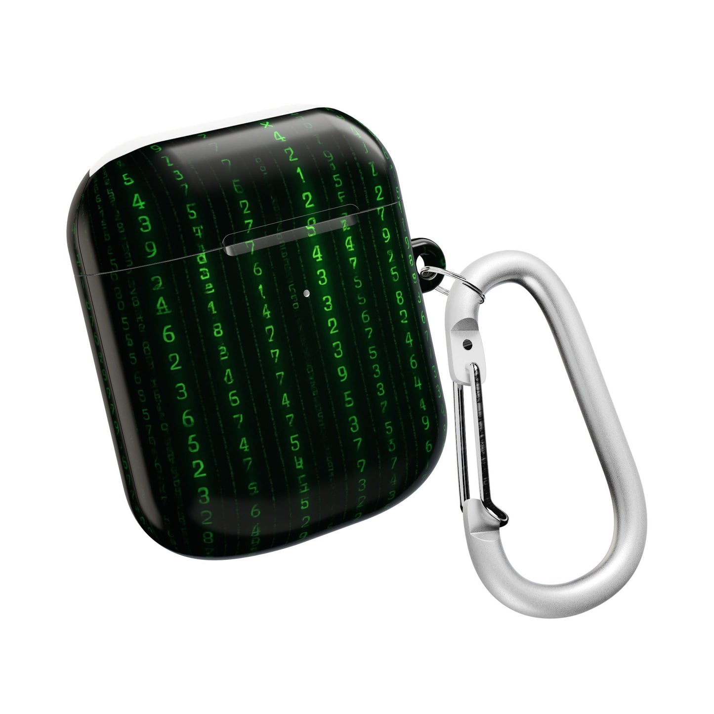 Matrix-Inspired AirPod Case, Green Code AirPods Cover, Geeky Tech Accessory, Unique Gift for Gamers, Protect & Personalize