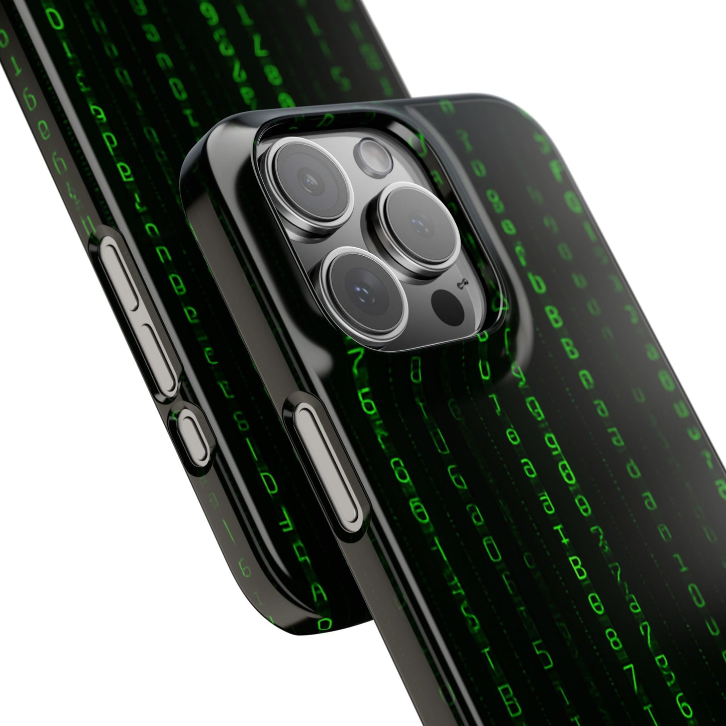 Matrix-Inspired Slim Phone Case, Eco-Friendly Phone Cover, Tech Lover Gift, Minimalist Phone Accessory, Unique Smartphone Case