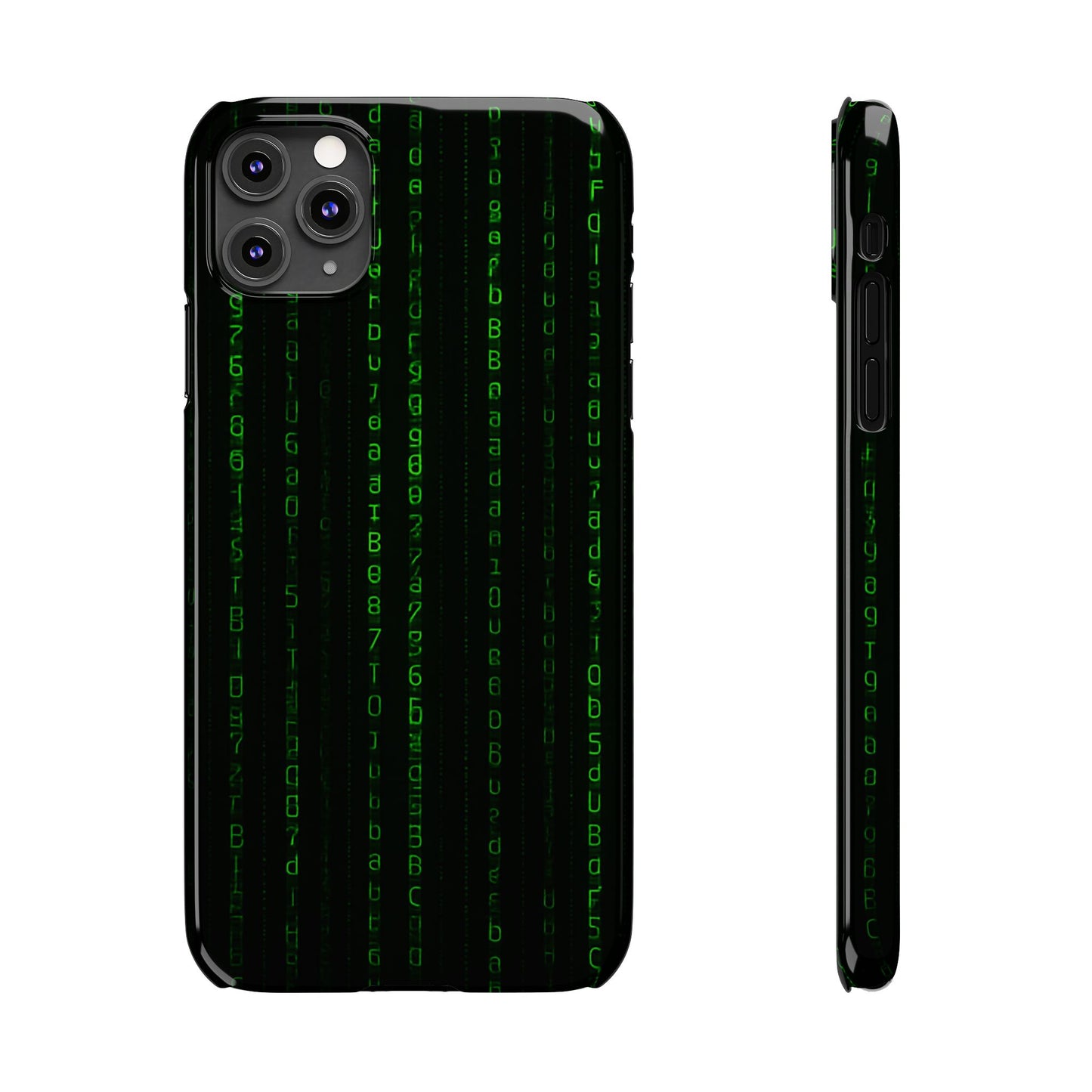 Matrix-Inspired Slim Phone Case, Eco-Friendly Phone Cover, Tech Lover Gift, Minimalist Phone Accessory, Unique Smartphone Case