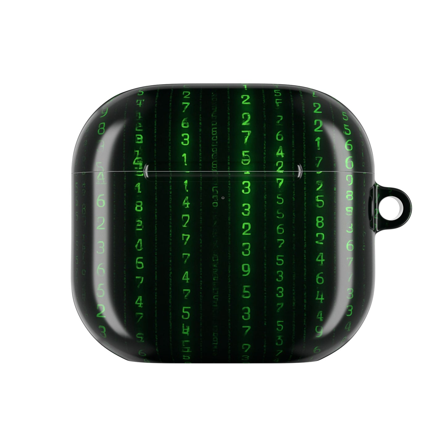 Matrix-Inspired AirPod Case, Green Code AirPods Cover, Geeky Tech Accessory, Unique Gift for Gamers, Protect & Personalize