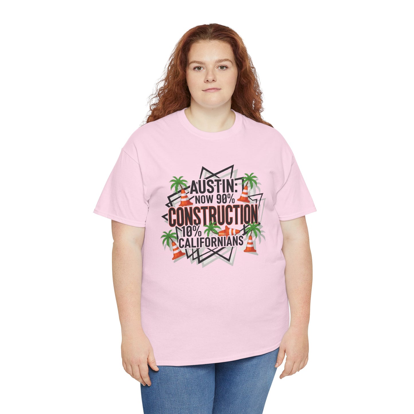 Austin Construction T-Shirt, Fun Gift for Californians, Unisex Tee for Casual Wear, Great for Housewarming, Unique Austin Souvenir