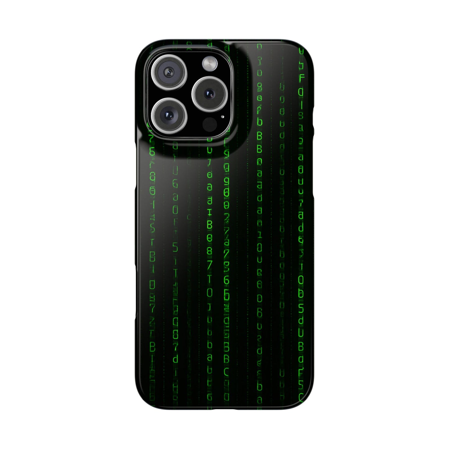 Matrix-Inspired Slim Phone Case, Eco-Friendly Phone Cover, Tech Lover Gift, Minimalist Phone Accessory, Unique Smartphone Case