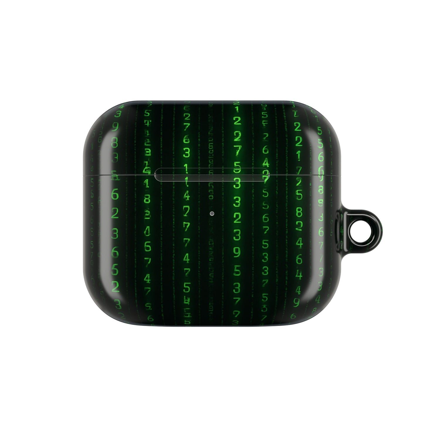 Matrix-Inspired AirPod Case, Green Code AirPods Cover, Geeky Tech Accessory, Unique Gift for Gamers, Protect & Personalize