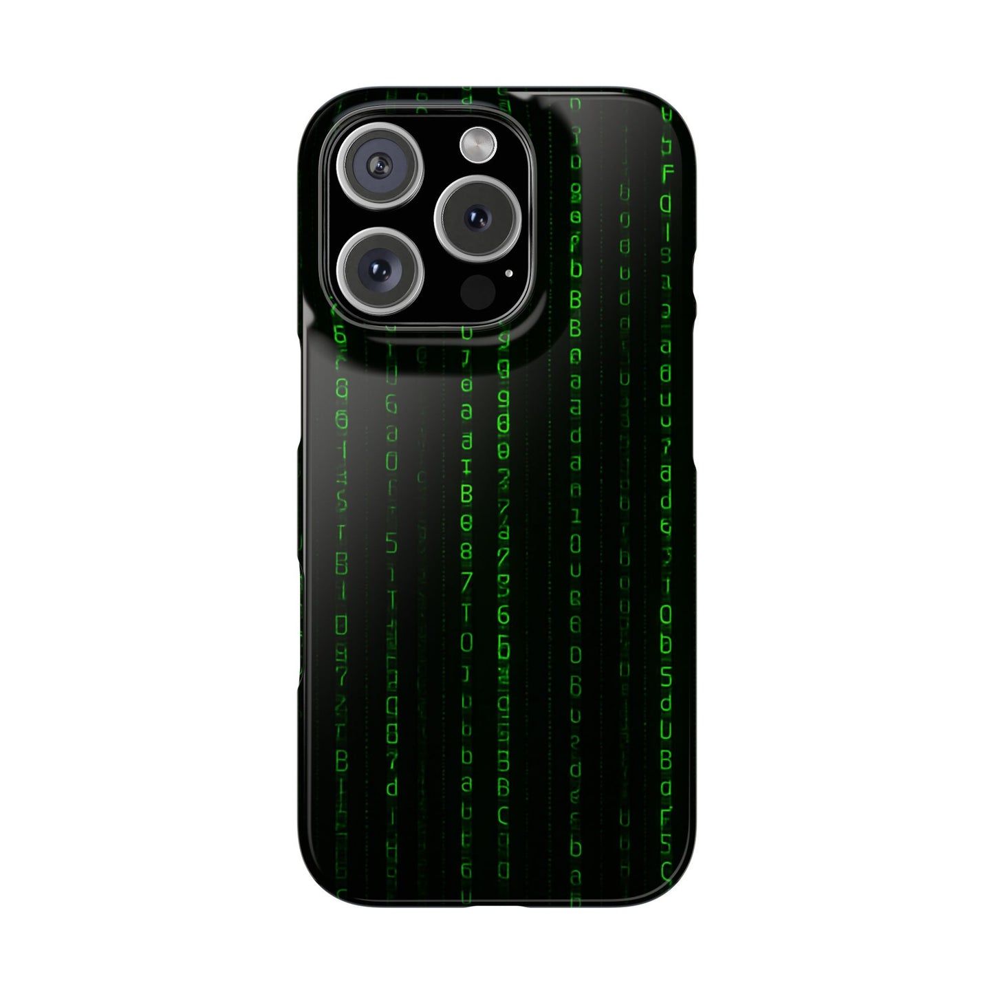 Matrix-Inspired Slim Phone Case, Eco-Friendly Phone Cover, Tech Lover Gift, Minimalist Phone Accessory, Unique Smartphone Case