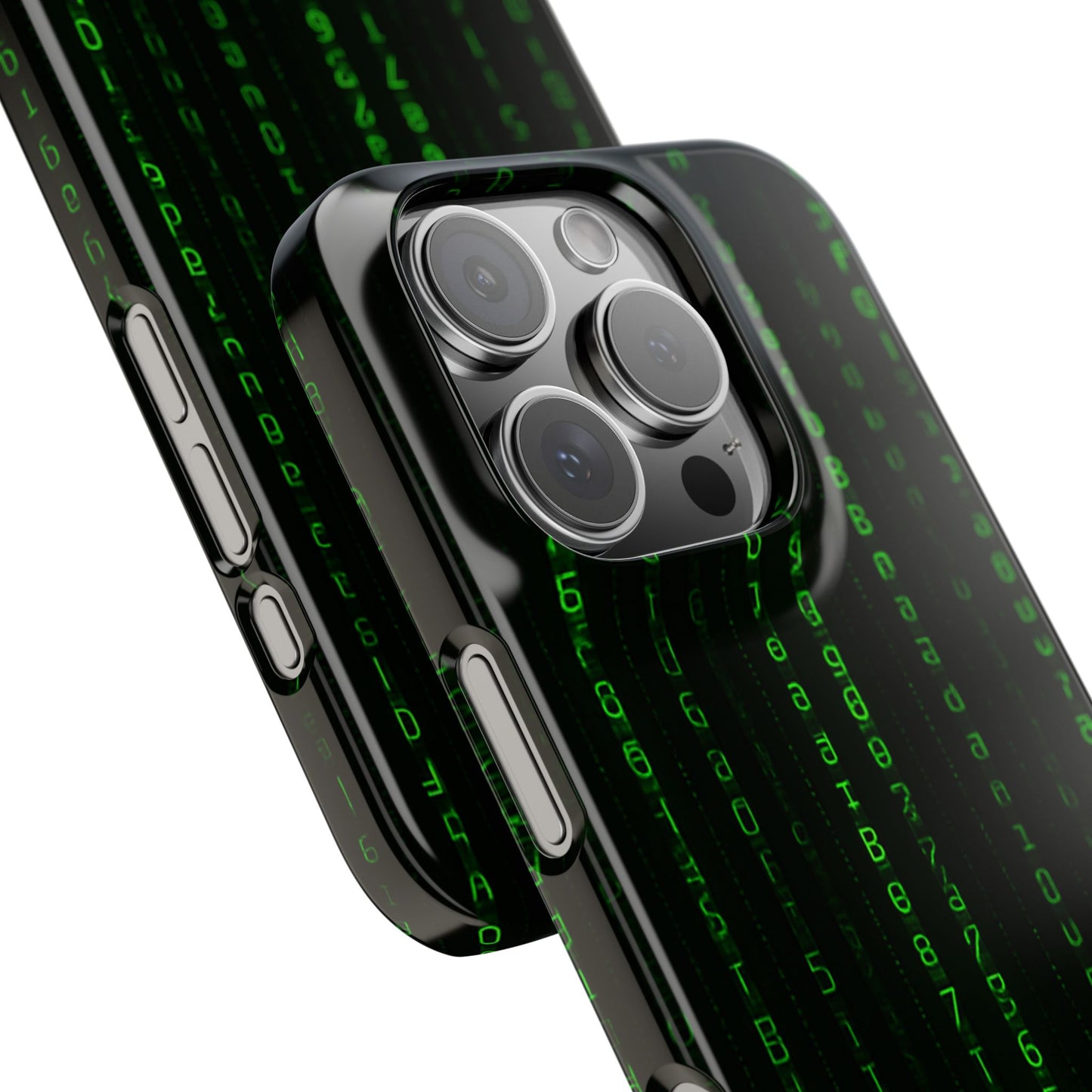 Matrix-Inspired Slim Phone Case, Eco-Friendly Phone Cover, Tech Lover Gift, Minimalist Phone Accessory, Unique Smartphone Case