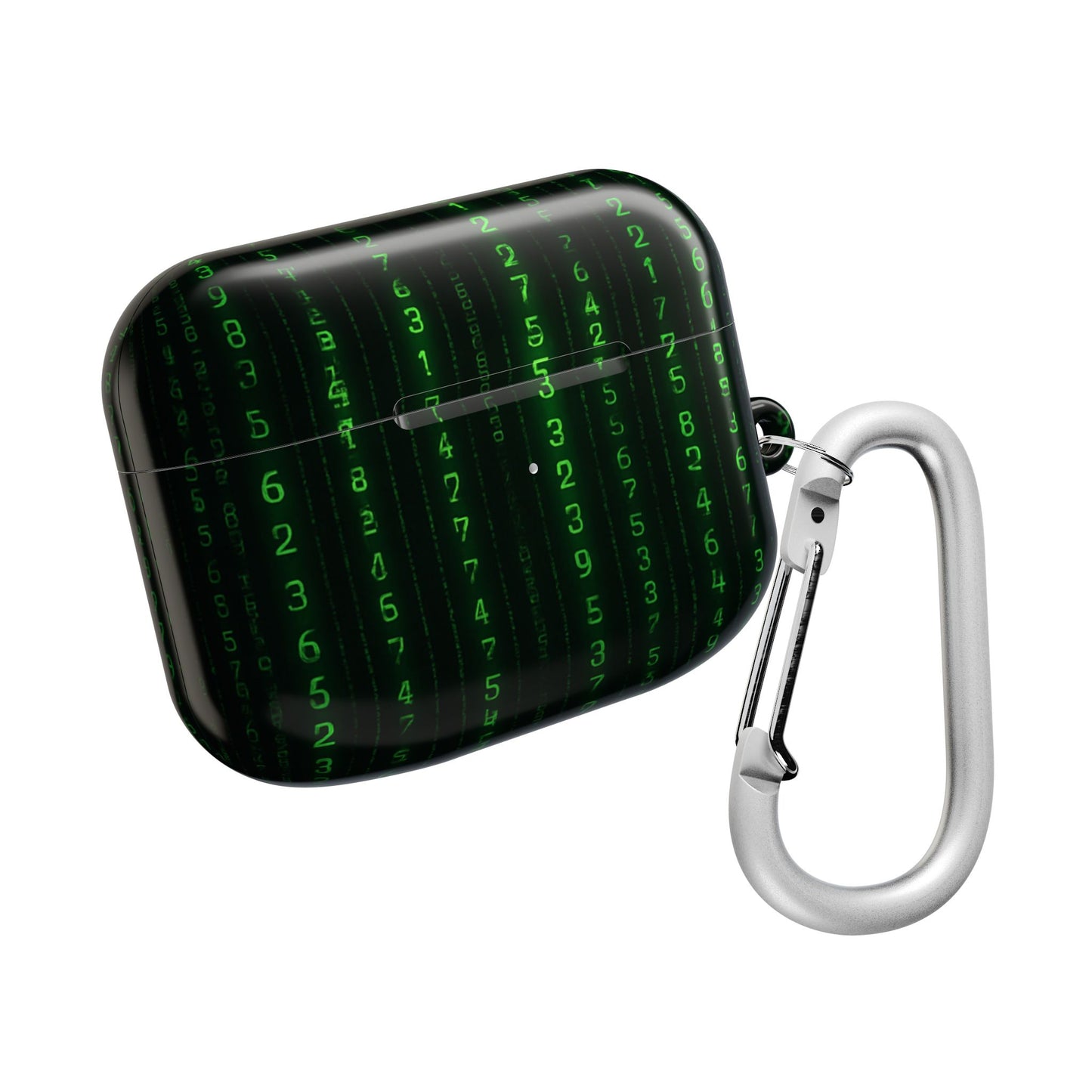 Matrix-Inspired AirPod Case, Green Code AirPods Cover, Geeky Tech Accessory, Unique Gift for Gamers, Protect & Personalize