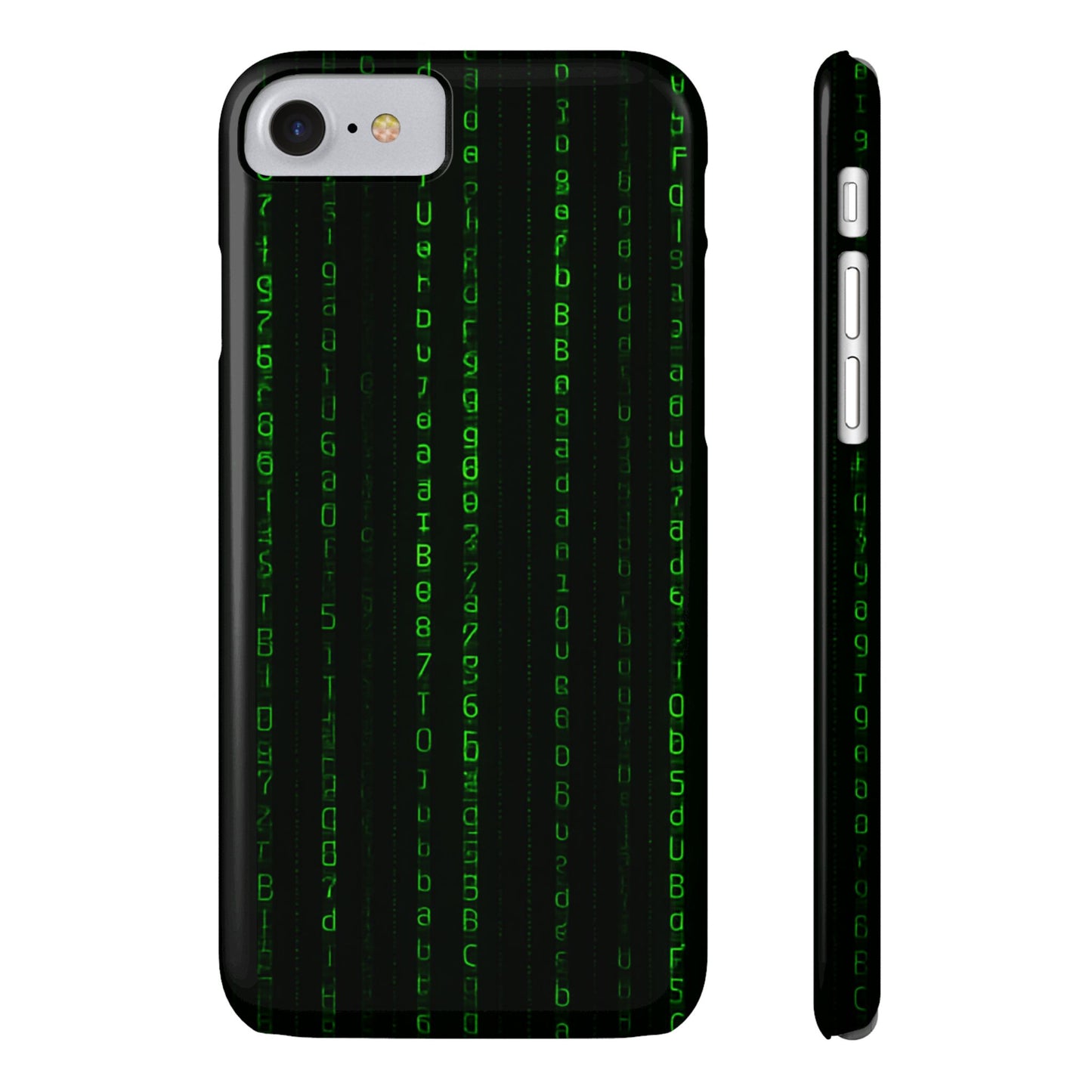 Matrix-Inspired Slim Phone Case, Eco-Friendly Phone Cover, Tech Lover Gift, Minimalist Phone Accessory, Unique Smartphone Case