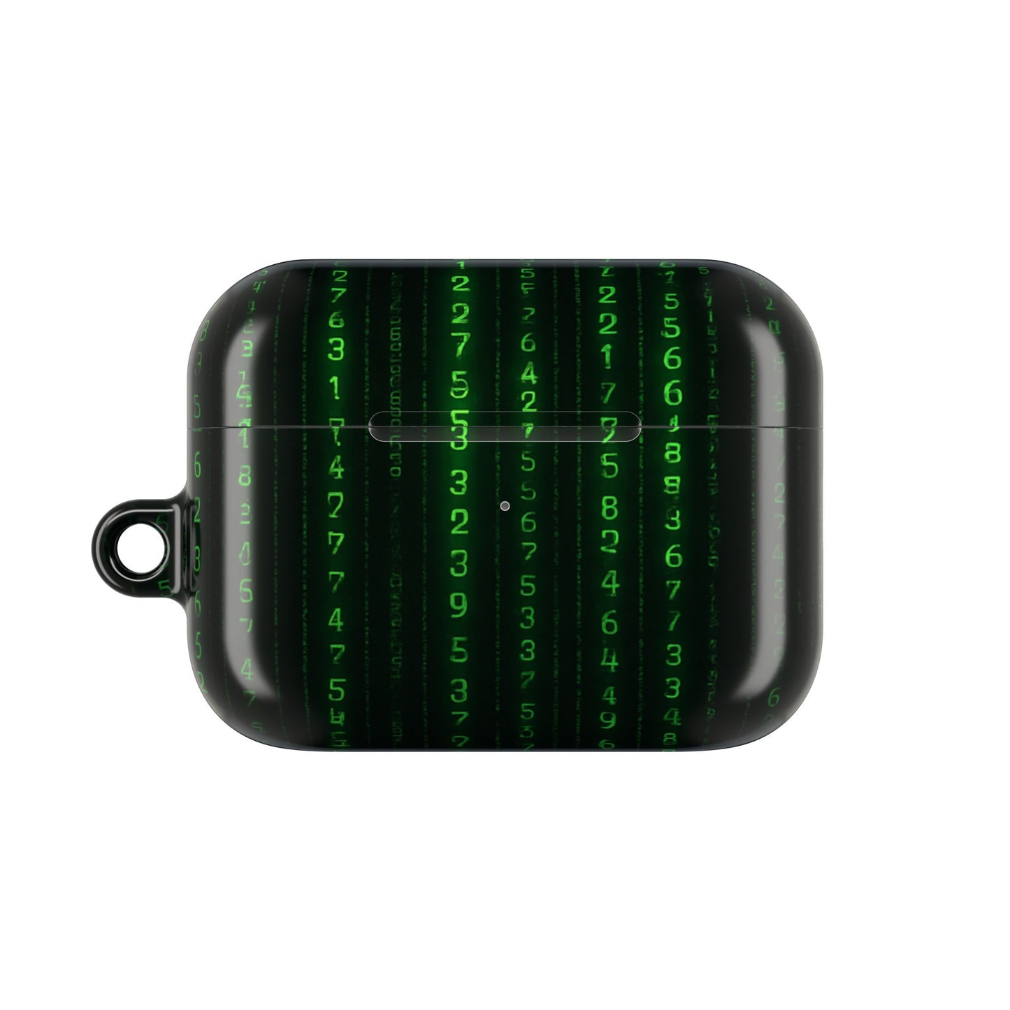 Matrix-Inspired AirPod Case, Green Code AirPods Cover, Geeky Tech Accessory, Unique Gift for Gamers, Protect & Personalize
