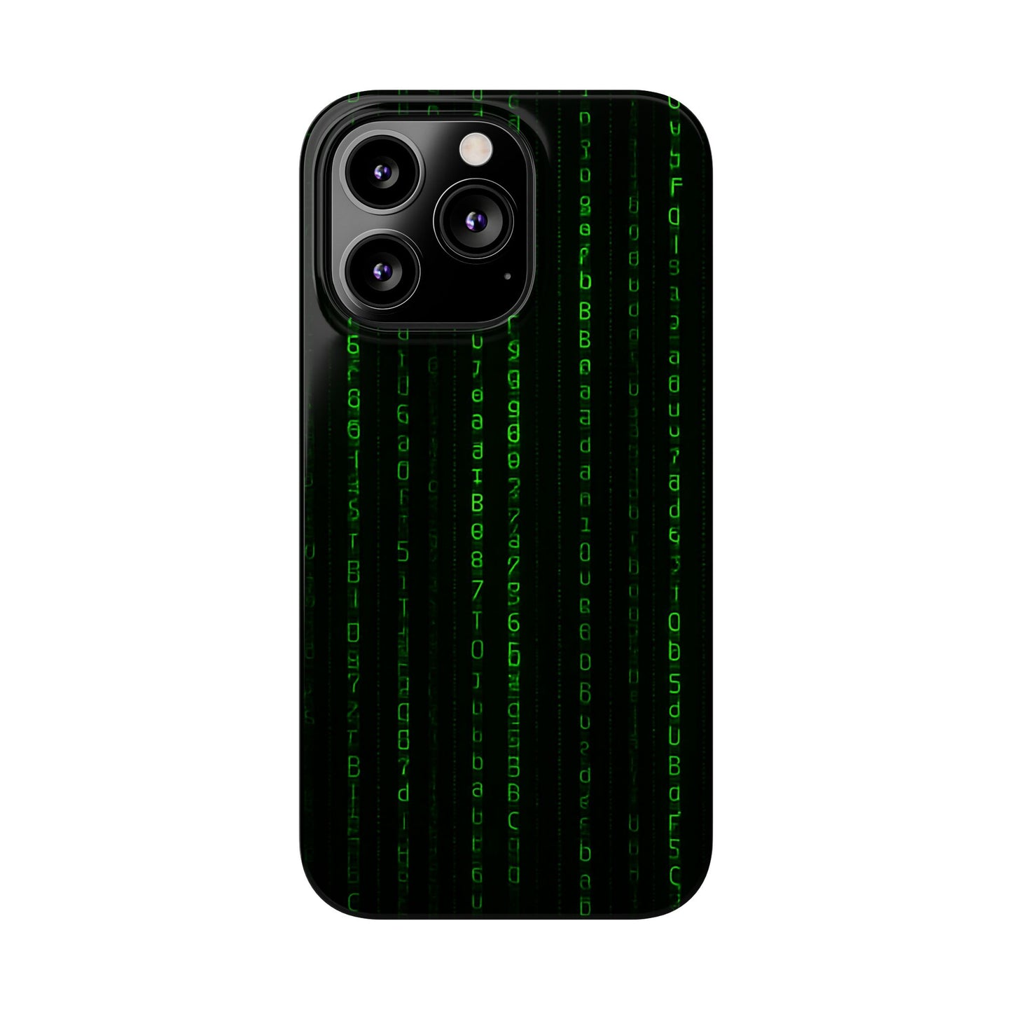 Matrix-Inspired Slim Phone Case, Eco-Friendly Phone Cover, Tech Lover Gift, Minimalist Phone Accessory, Unique Smartphone Case