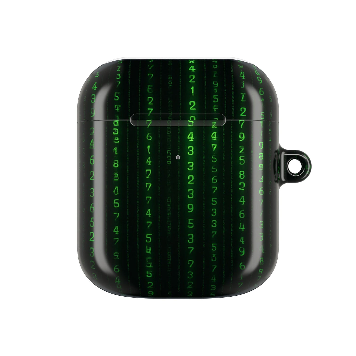 Matrix-Inspired AirPod Case, Green Code AirPods Cover, Geeky Tech Accessory, Unique Gift for Gamers, Protect & Personalize