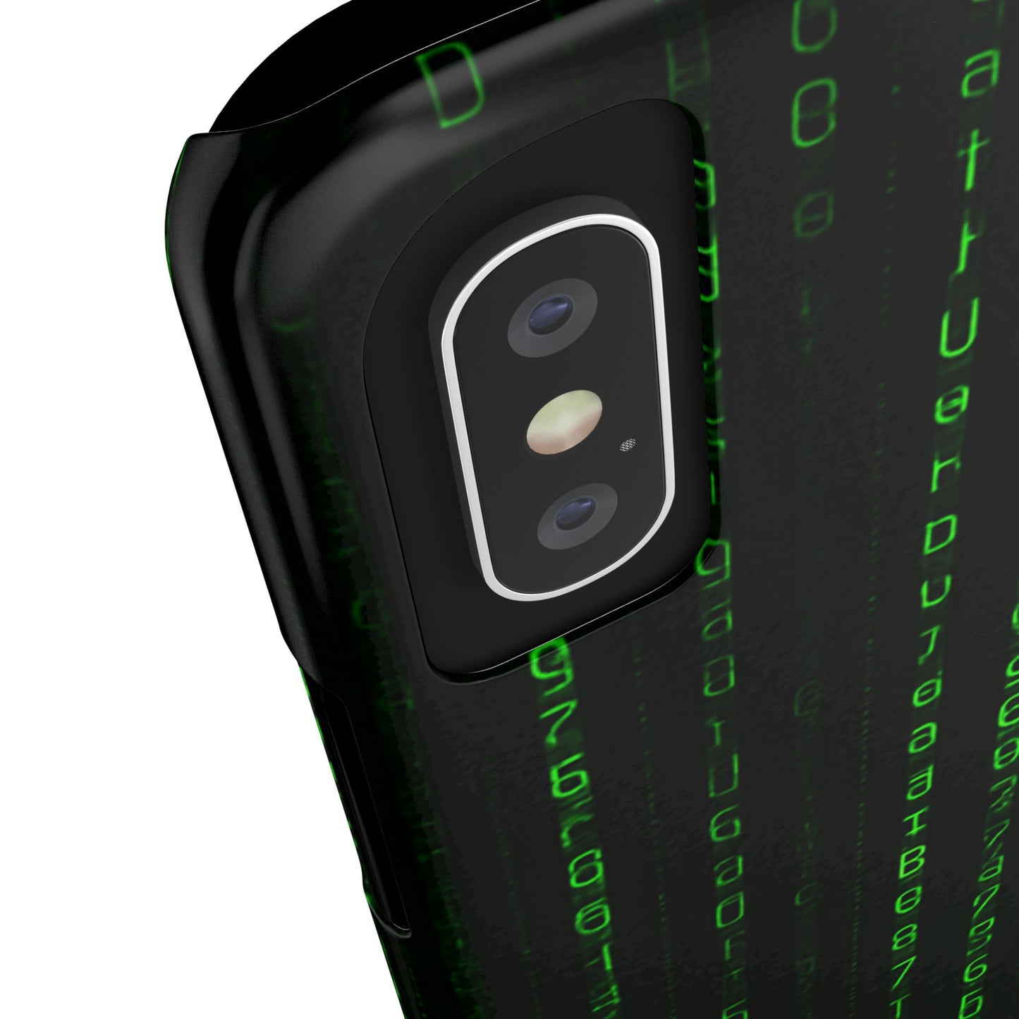 Matrix-Inspired Slim Phone Case, Eco-Friendly Phone Cover, Tech Lover Gift, Minimalist Phone Accessory, Unique Smartphone Case