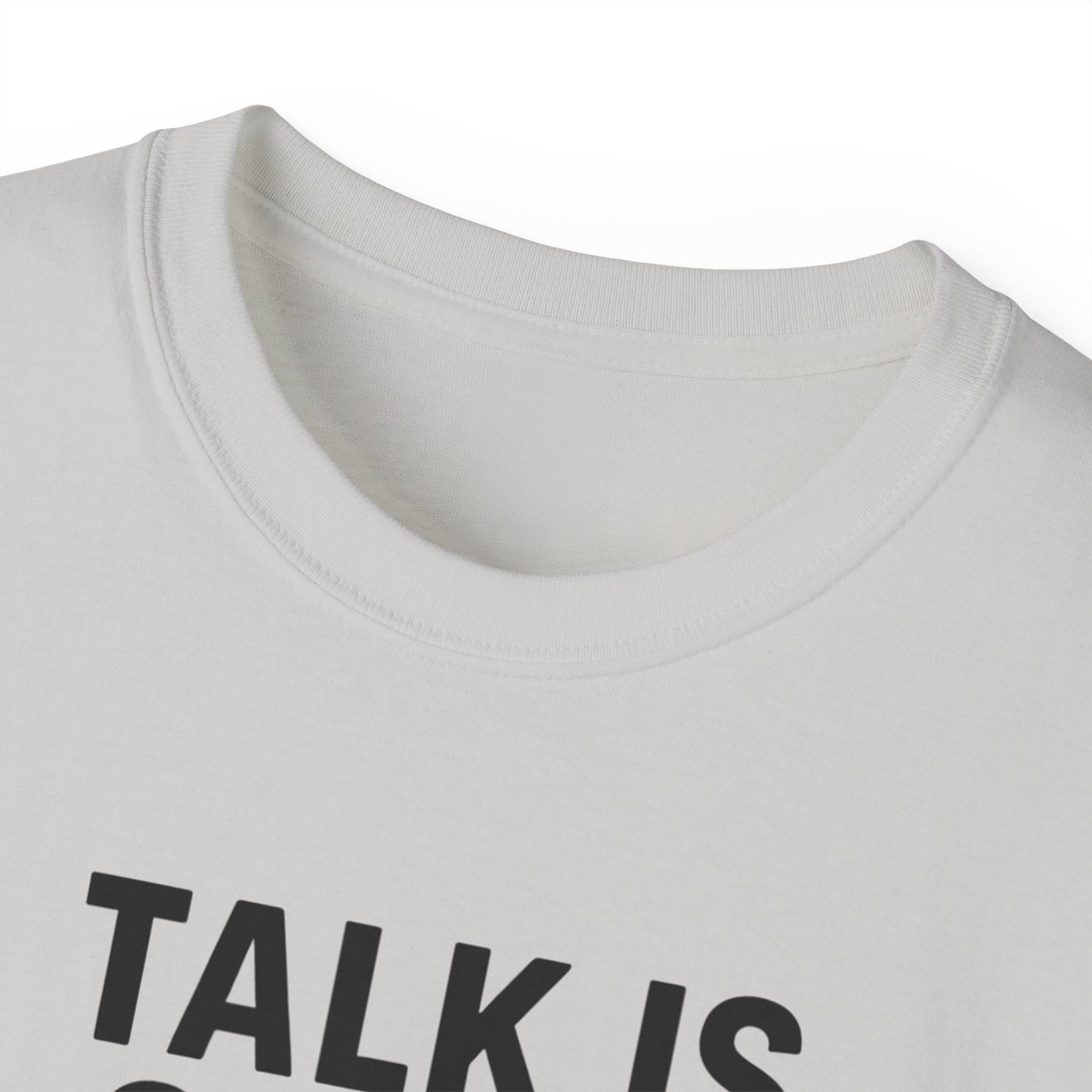 Coding Motivation Tee: Talk is Cheap, Show Me the Code, Programmer Gift, Tech T-Shirt, Geek Fashion, Software Developer Shirt