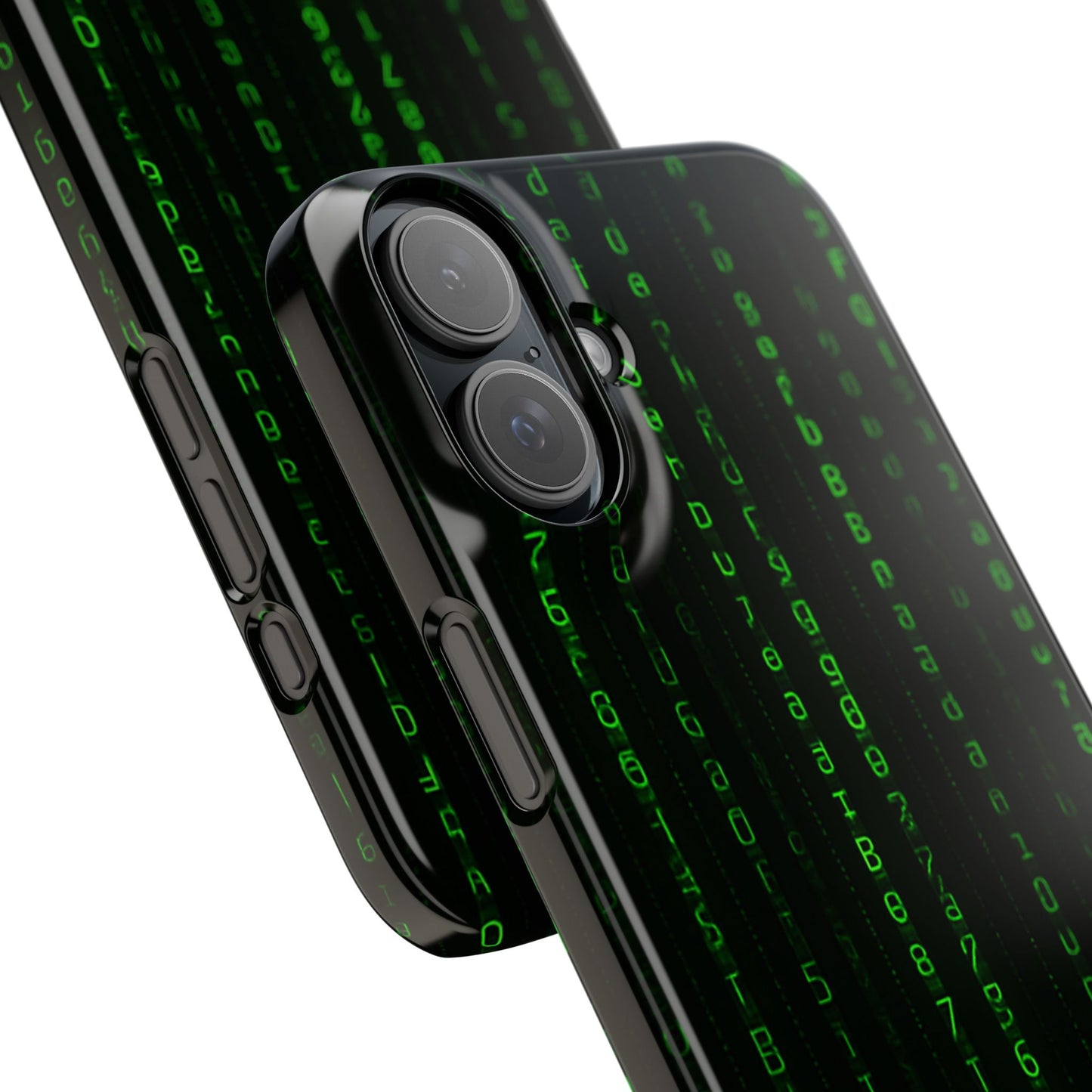 Matrix-Inspired Slim Phone Case, Eco-Friendly Phone Cover, Tech Lover Gift, Minimalist Phone Accessory, Unique Smartphone Case