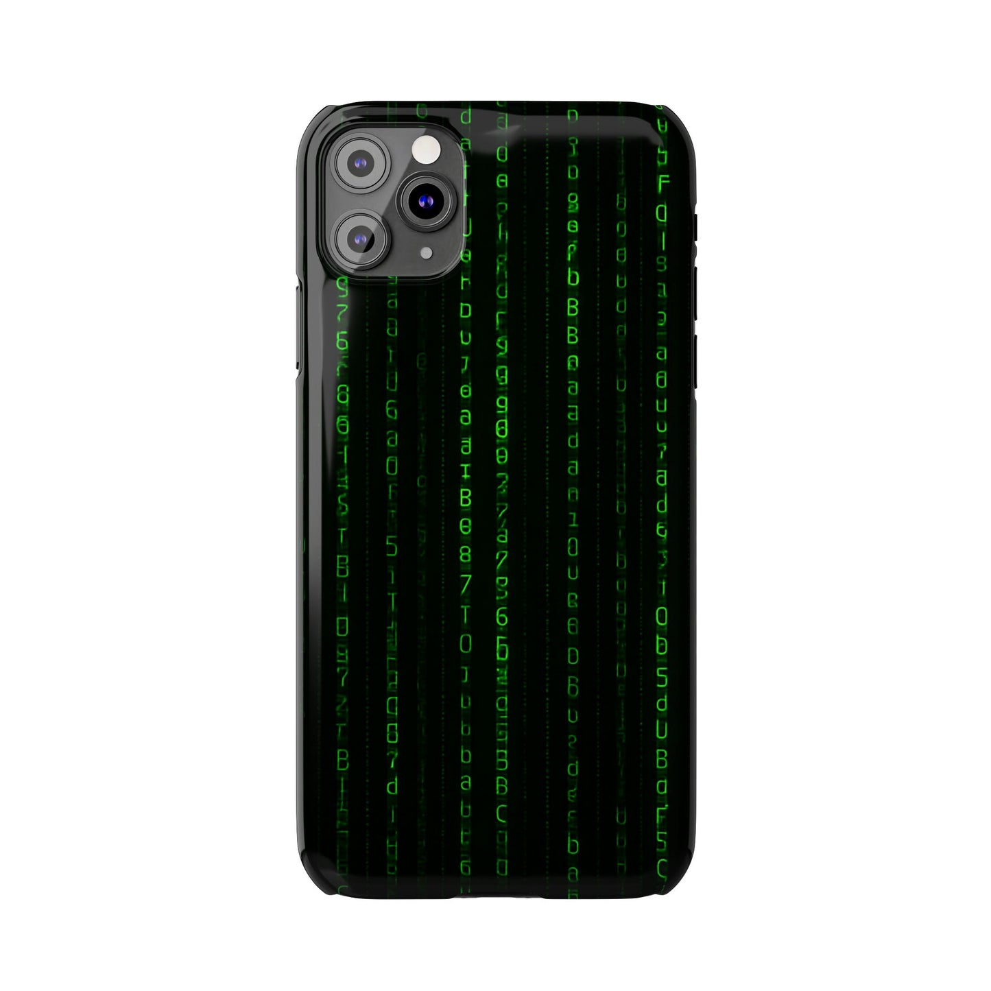 Matrix-Inspired Slim Phone Case, Eco-Friendly Phone Cover, Tech Lover Gift, Minimalist Phone Accessory, Unique Smartphone Case