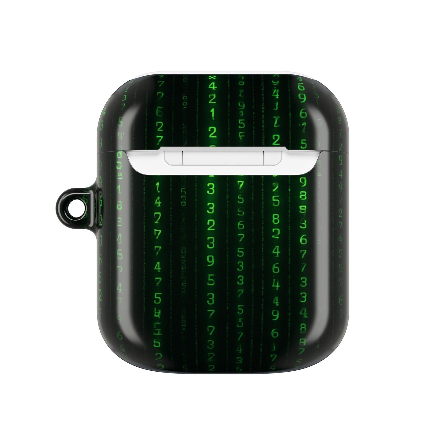 Matrix-Inspired AirPod Case, Green Code AirPods Cover, Geeky Tech Accessory, Unique Gift for Gamers, Protect & Personalize