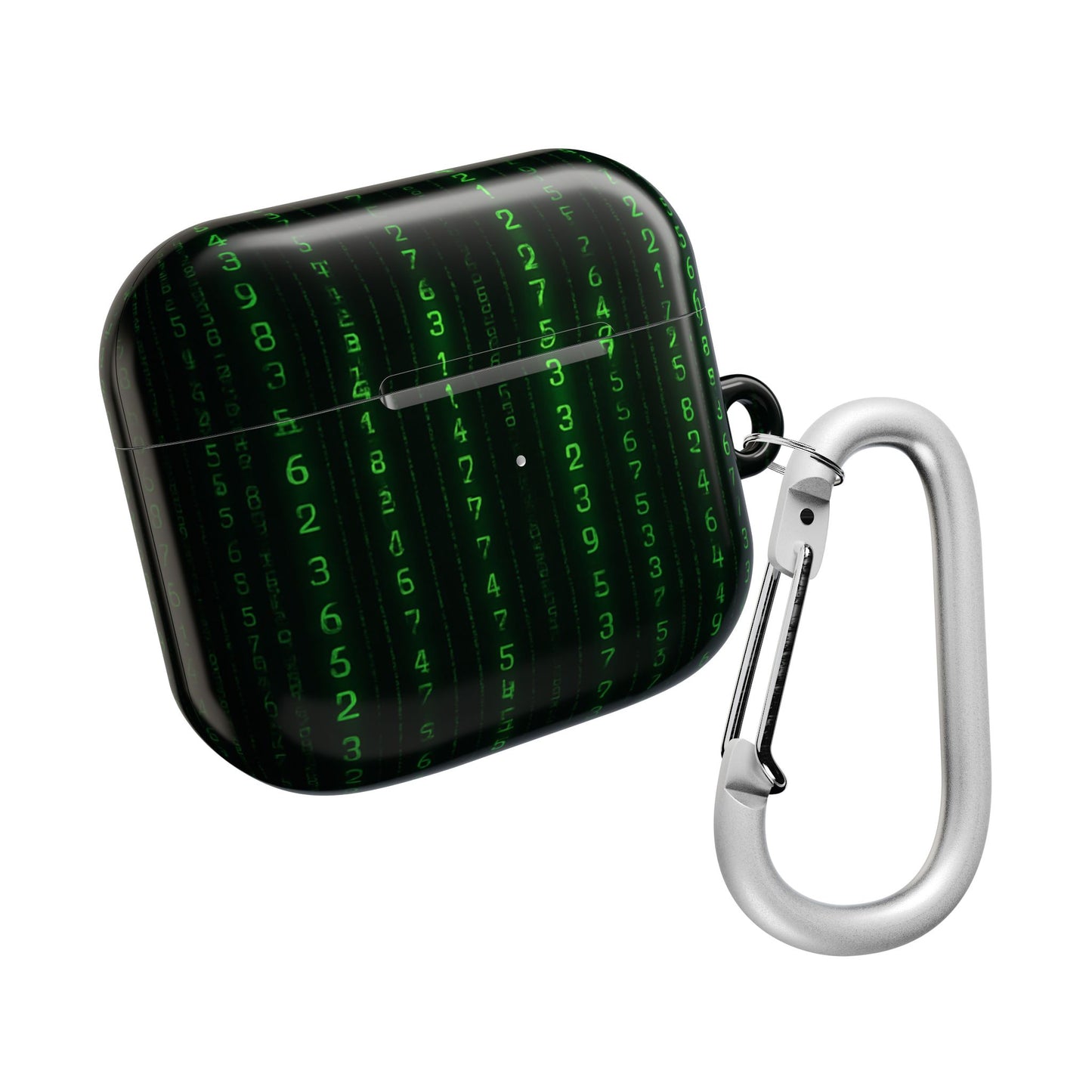 Matrix-Inspired AirPod Case, Green Code AirPods Cover, Geeky Tech Accessory, Unique Gift for Gamers, Protect & Personalize