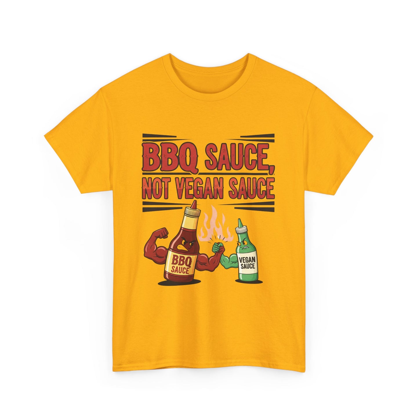 BBQ Sauce Unisex Cotton Tee, Funny Graphic T-Shirt, Gift for Grill Lovers, Summer BBQ Shirt, Cooking Humor Apparel
