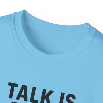 Coding Motivation Tee: Talk is Cheap, Show Me the Code, Programmer Gift, Tech T-Shirt, Geek Fashion, Software Developer Shirt