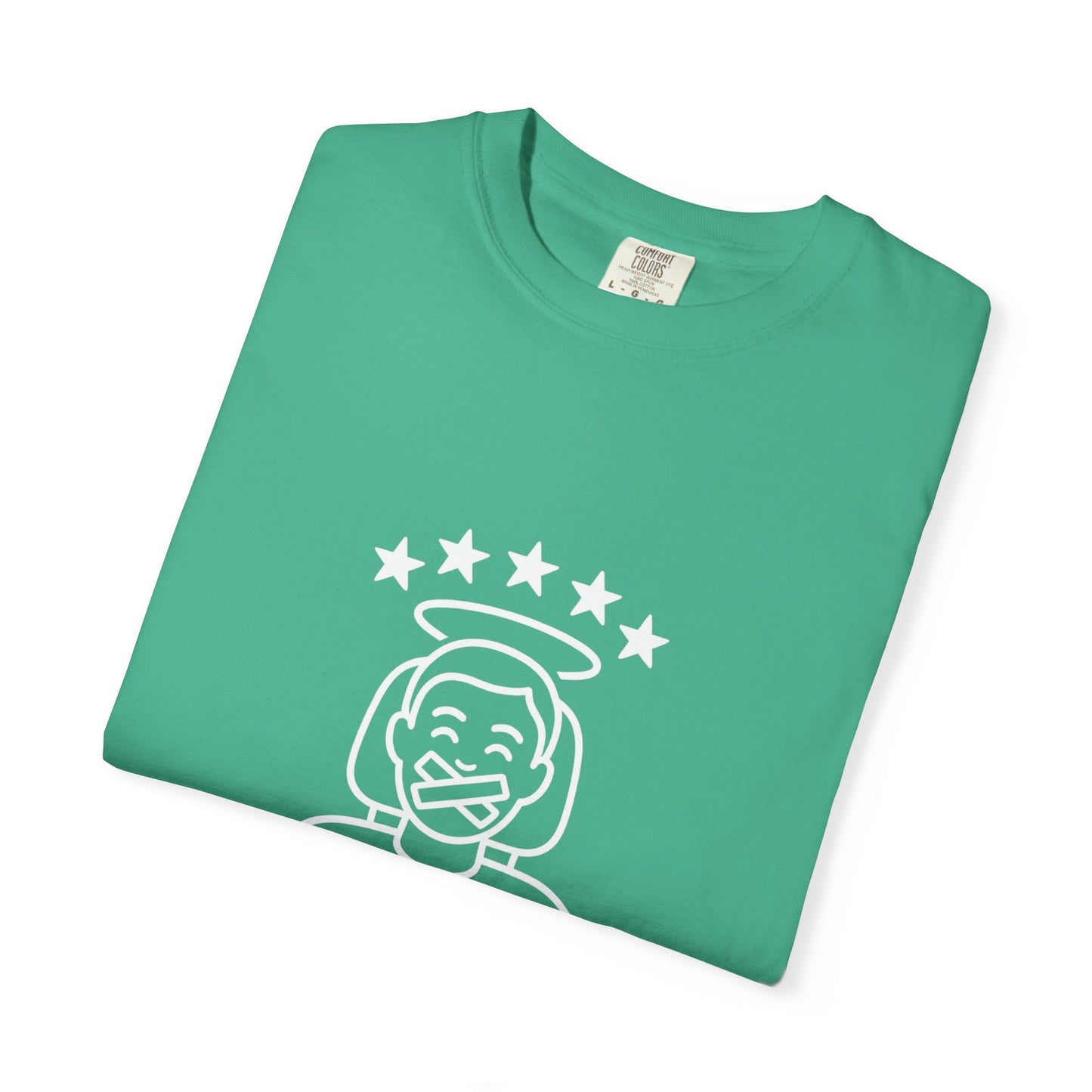 Garment-Dyed T-shirt - Casual Style, Soft Fabric, Unisex Design, Perfect for Everyday Wear, Great Gift for Friends