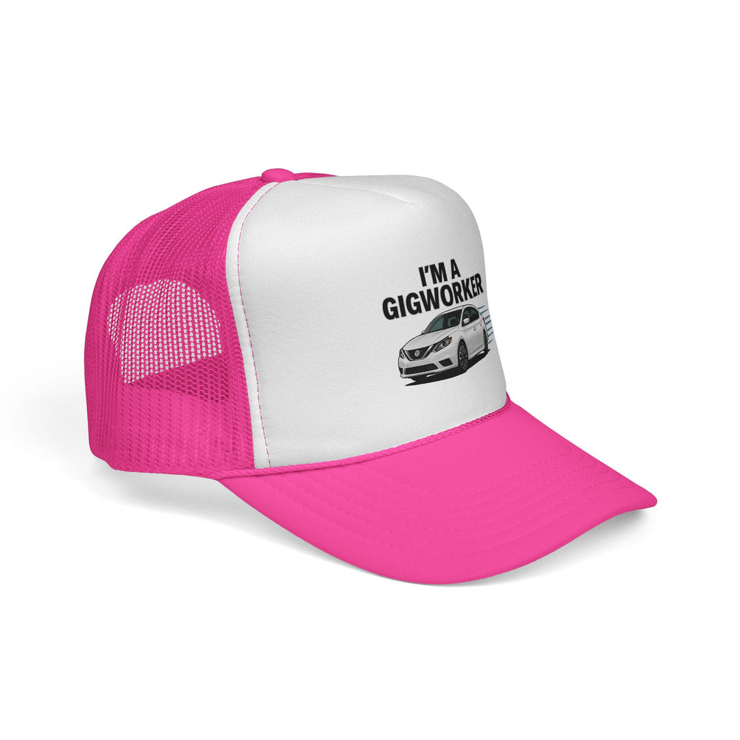 Gig Worker Trucker Cap - Perfect Gift for Rideshare Drivers, Gig Economy Enthusiasts, Father's Day, Everyday Use, Stylish Cap