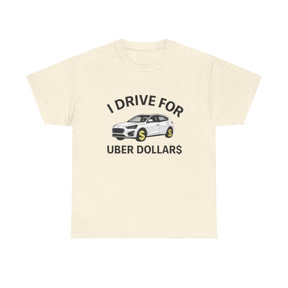 Unisex Heavy Cotton Tee for Rideshare Drivers, Funny Uber Driver Shirt, Gift for Ride-Share Enthusiasts, Comfy Casual Tee, Great for [...]