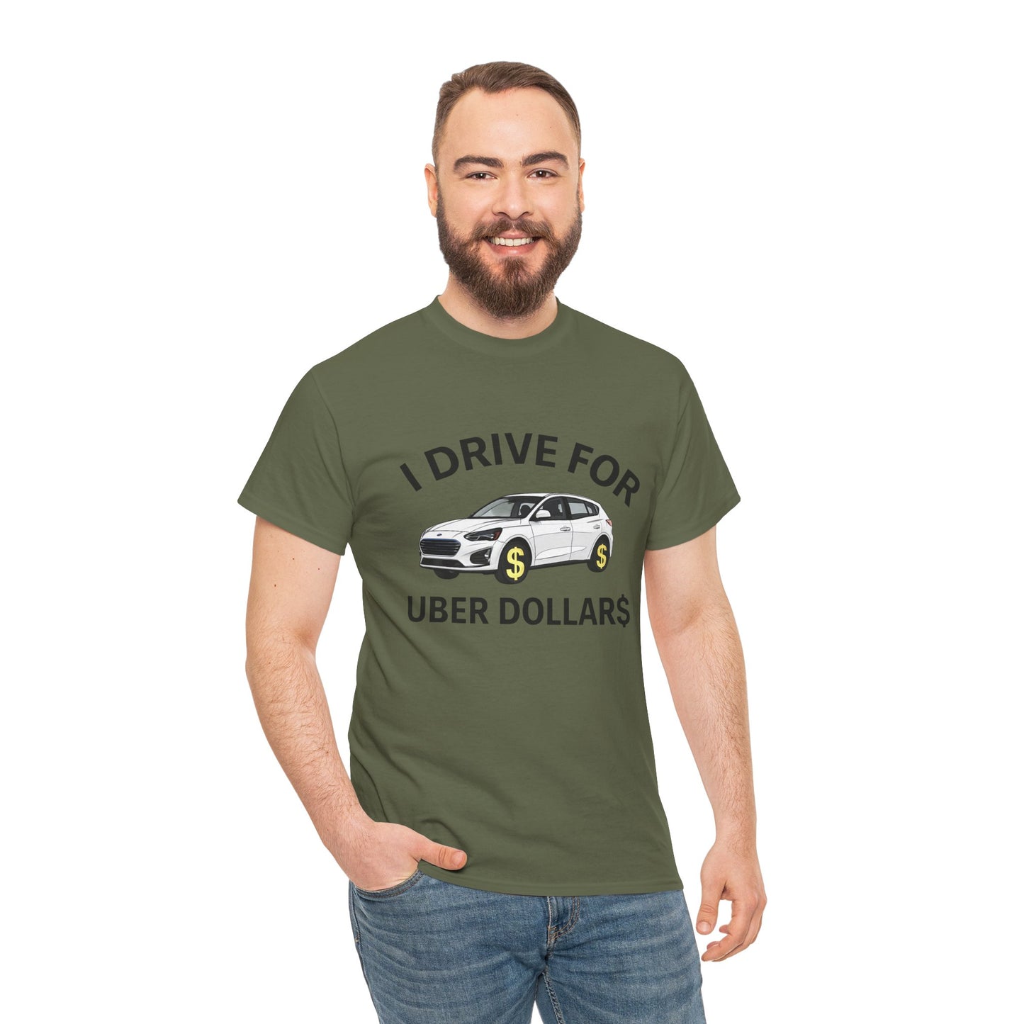 Unisex Heavy Cotton Tee for Rideshare Drivers, Funny Uber Driver Shirt, Gift for Ride-Share Enthusiasts, Comfy Casual Tee, Great for [...]