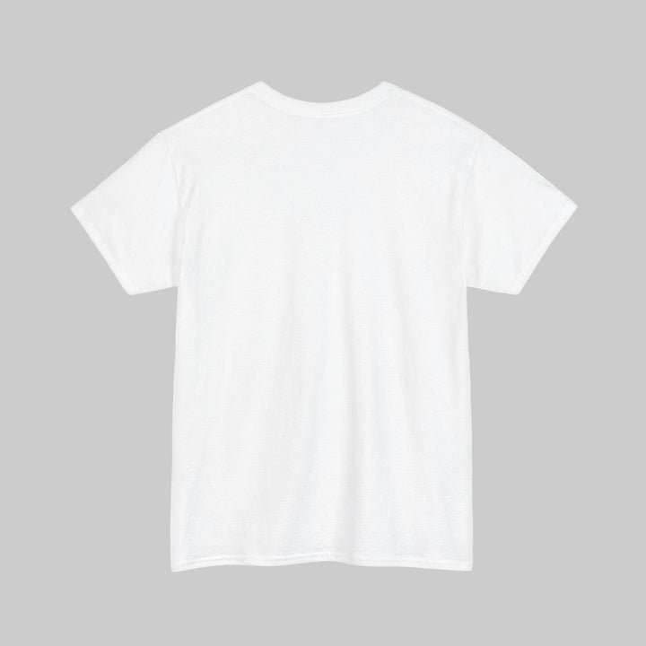 White t-shirt on a white background