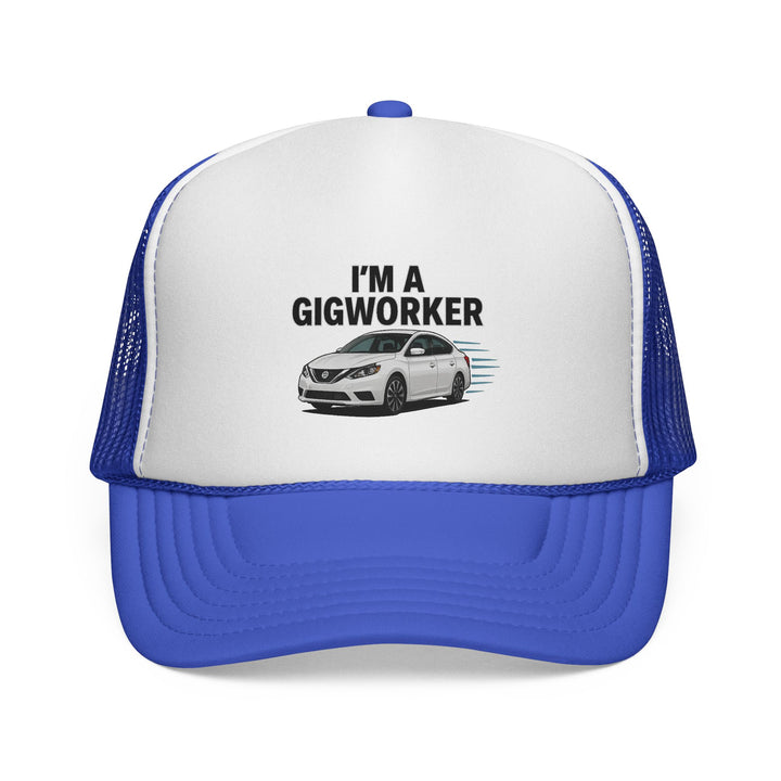 Gig Worker Trucker Cap - Perfect Gift for Rideshare Drivers, Gig Economy Enthusiasts, Father's Day, Everyday Use, Stylish Cap