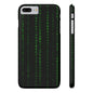 Matrix-Inspired Slim Phone Case, Eco-Friendly Phone Cover, Tech Lover Gift, Minimalist Phone Accessory, Unique Smartphone Case