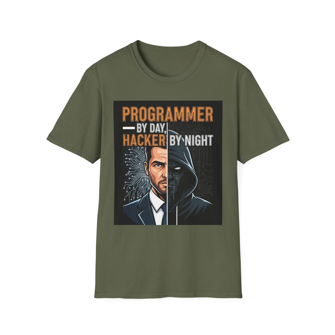 Programmer by Day Hacker by Night Tee - Unisex