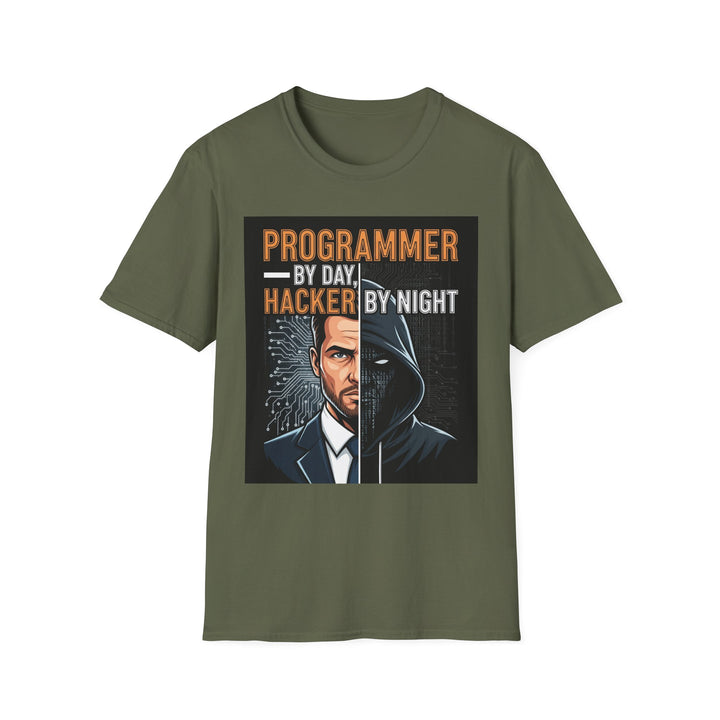Programmer by Day Hacker by Night Tee - Unisex