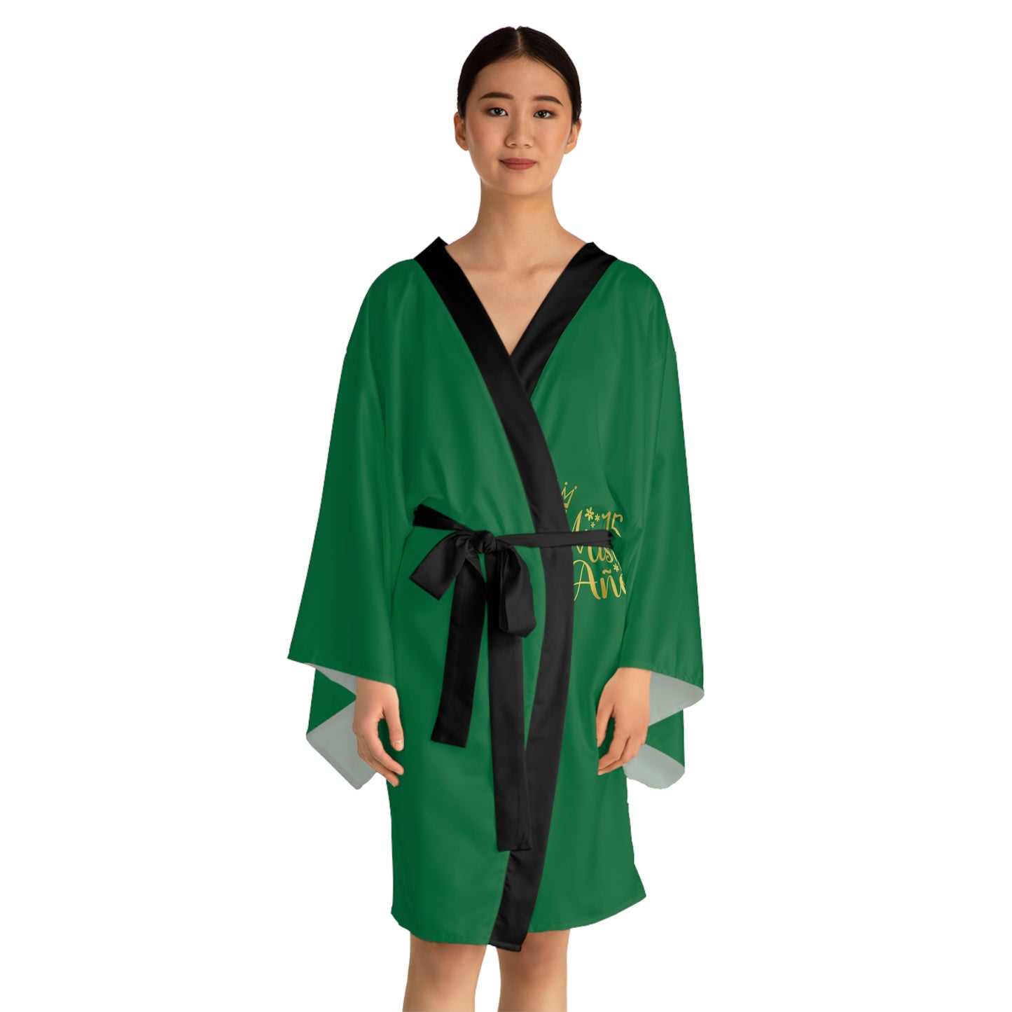 Cozy Long Sleeve Kimono Robe for Relaxing Evenings, Spa Days, Gifts for Her, Loungewear, Holiday Attire