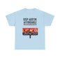Keep Austin Affordable Unisex Heavy Cotton Tee, Casual Wear, Gift for Austin Lovers, Unique Statement Shirt, Eco-Conscious Apparel