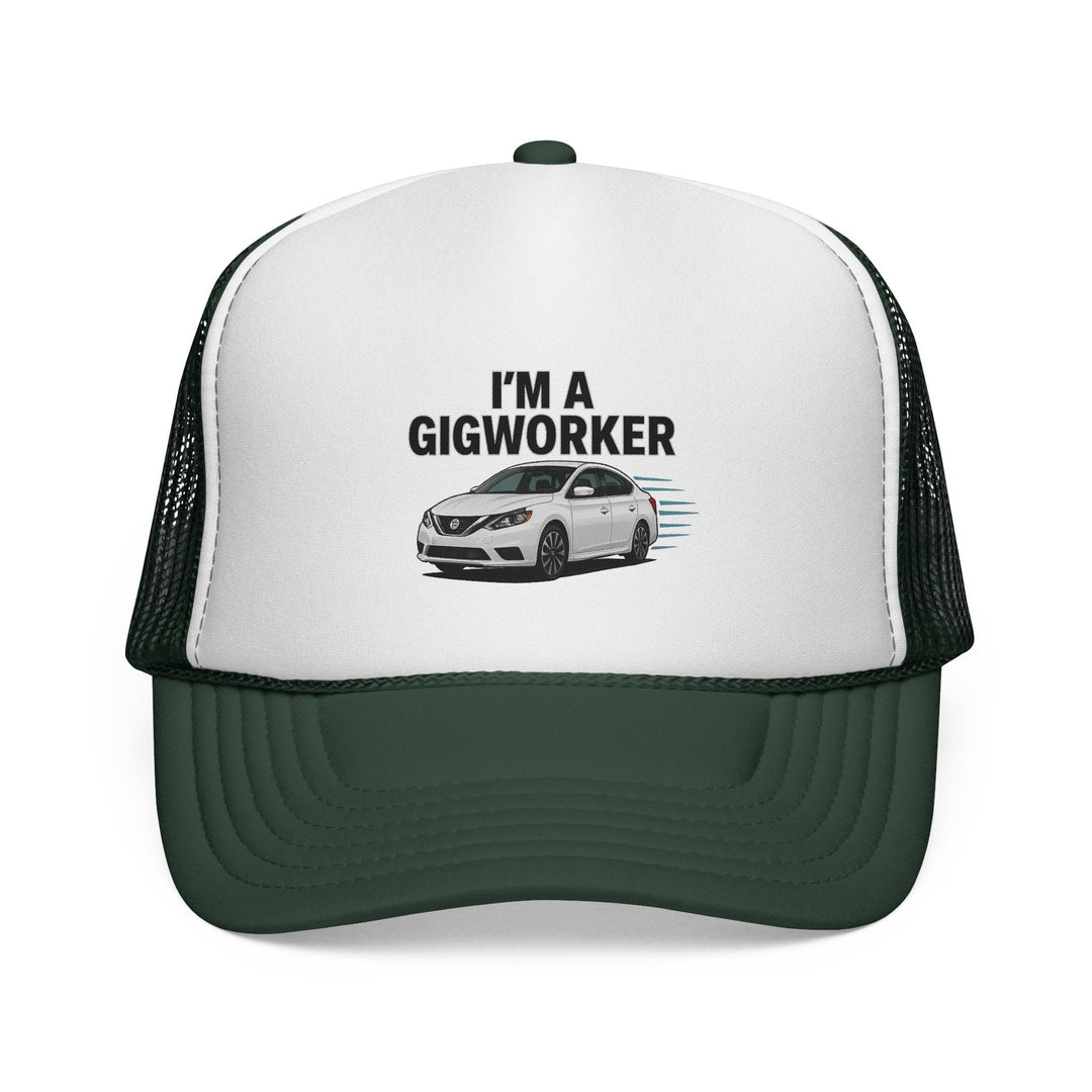 Gig Worker Trucker Cap - Perfect Gift for Rideshare Drivers, Gig Economy Enthusiasts, Father's Day, Everyday Use, Stylish Cap