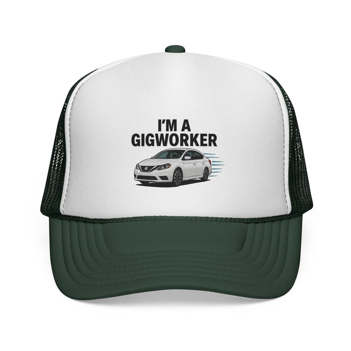 Gig Worker Trucker Cap - Perfect Gift for Rideshare Drivers, Gig Economy Enthusiasts, Father's Day, Everyday Use, Stylish Cap