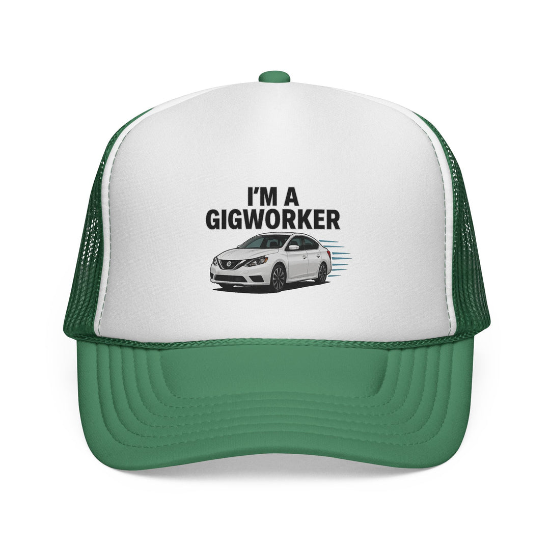 Gig Worker Trucker Cap - Perfect Gift for Rideshare Drivers, Gig Economy Enthusiasts, Father's Day, Everyday Use, Stylish Cap