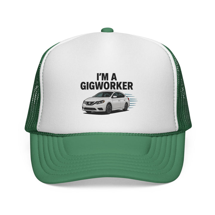 Gig Worker Trucker Cap - Perfect Gift for Rideshare Drivers, Gig Economy Enthusiasts, Father's Day, Everyday Use, Stylish Cap