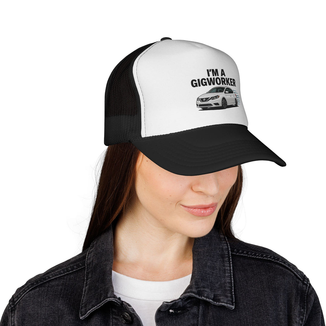 Gig Worker Trucker Cap - Perfect Gift for Rideshare Drivers, Gig Economy Enthusiasts, Father's Day, Everyday Use, Stylish Cap