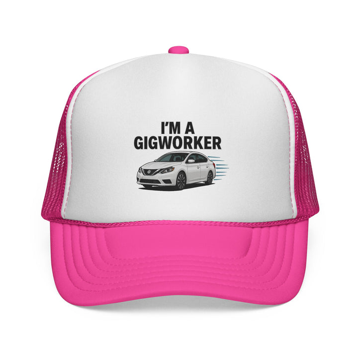 Gig Worker Trucker Cap - Perfect Gift for Rideshare Drivers, Gig Economy Enthusiasts, Father's Day, Everyday Use, Stylish Cap