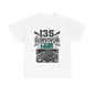 I35 Survivor T-Shirt – Perfect Gift for Texas Road Warriors, Fun Running Tee, Comfy Travel Shirt, Highway Humor Apparel, Road Trip Souvenir