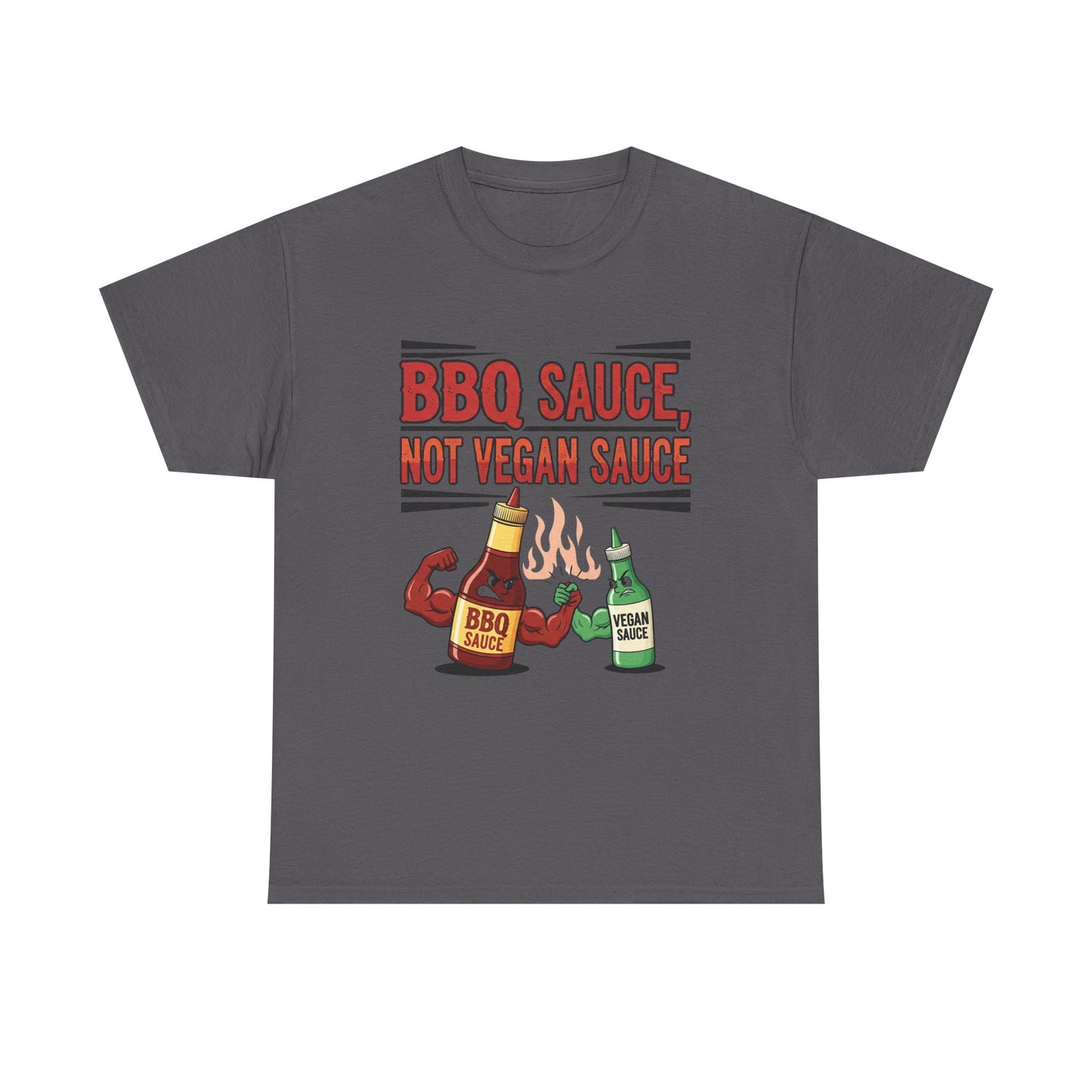 BBQ Sauce Unisex Cotton Tee, Funny Graphic T-Shirt, Gift for Grill Lovers, Summer BBQ Shirt, Cooking Humor Apparel