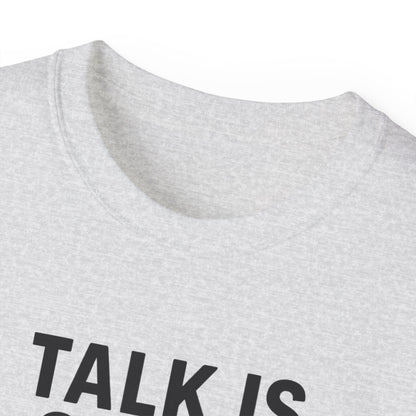 Coding Motivation Tee: Talk is Cheap, Show Me the Code, Programmer Gift, Tech T-Shirt, Geek Fashion, Software Developer Shirt