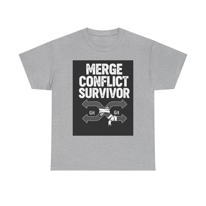 Git Merge Conflict Survivor Tee – Unisex