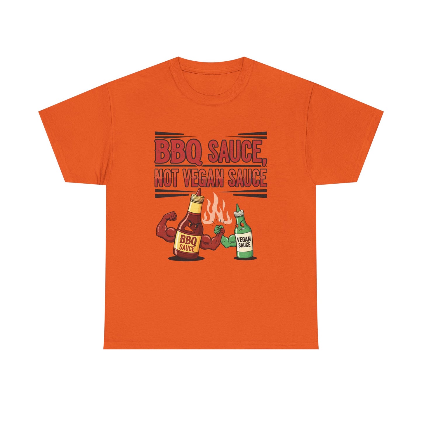 BBQ Sauce Unisex Cotton Tee, Funny Graphic T-Shirt, Gift for Grill Lovers, Summer BBQ Shirt, Cooking Humor Apparel