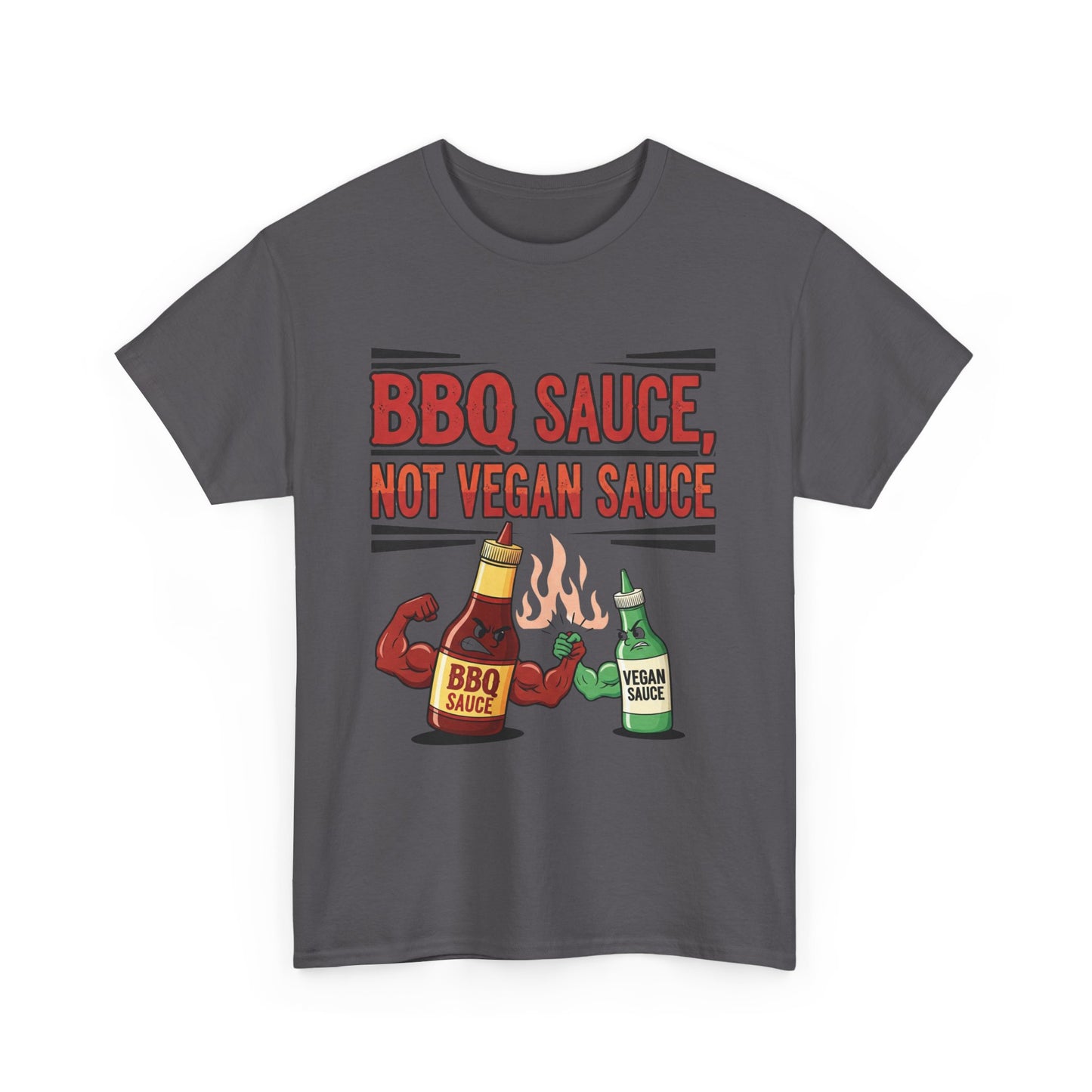 BBQ Sauce Unisex Cotton Tee, Funny Graphic T-Shirt, Gift for Grill Lovers, Summer BBQ Shirt, Cooking Humor Apparel