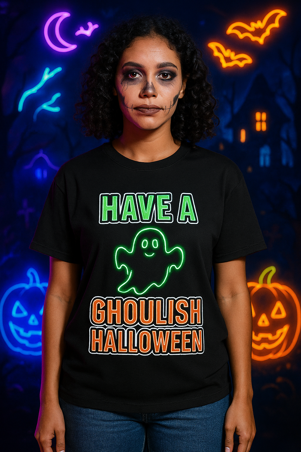 Ghoulish Halloween Tee – Unisex