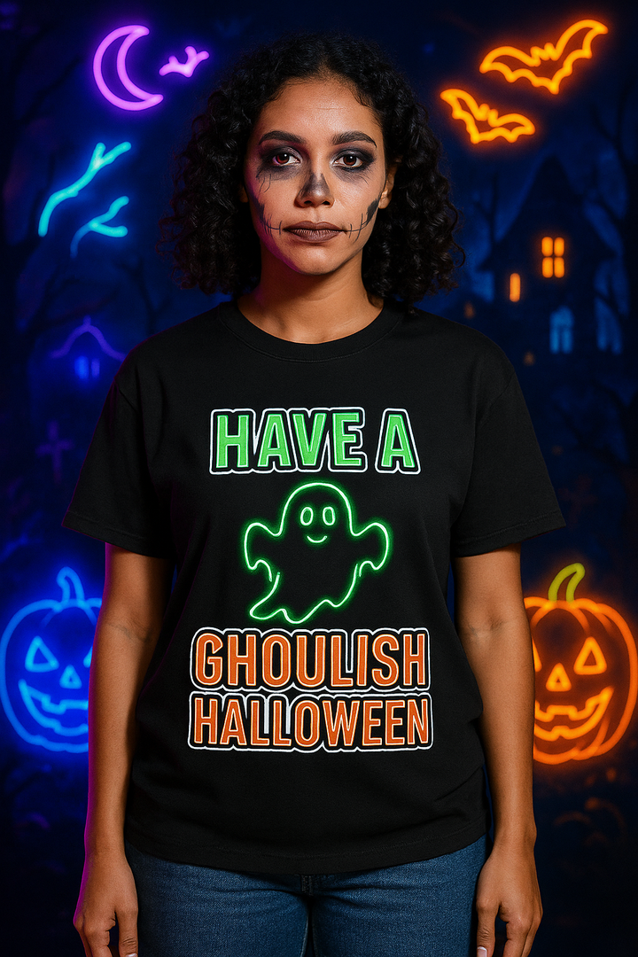 Ghoulish Halloween Tee – Unisex
