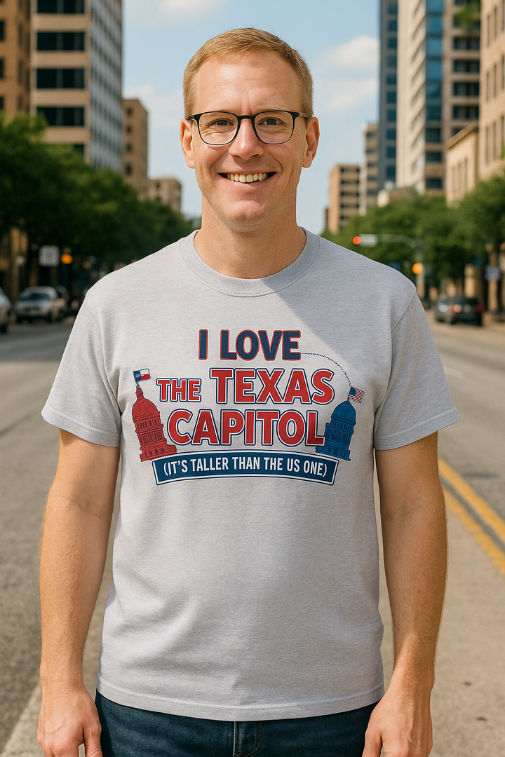 I LOVE THE TEXAS CAPITOL = Unisex