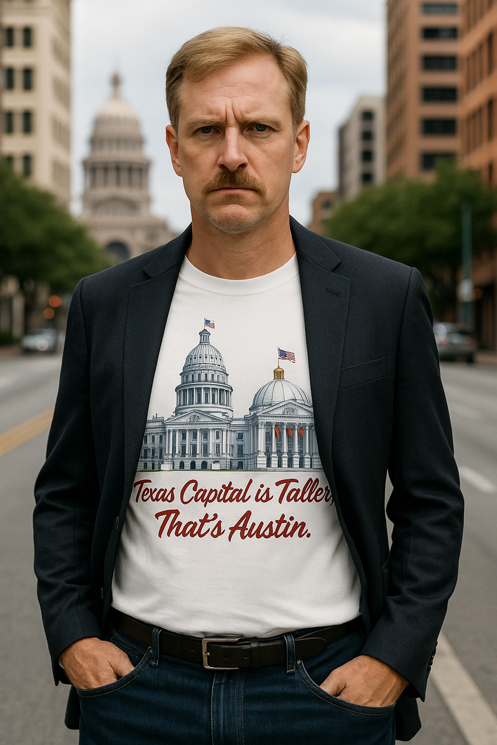 Texas Capitol is Taller - Unisex