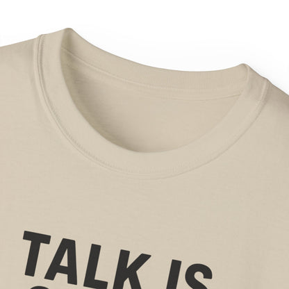 Coding Motivation Tee: Talk is Cheap, Show Me the Code, Programmer Gift, Tech T-Shirt, Geek Fashion, Software Developer Shirt